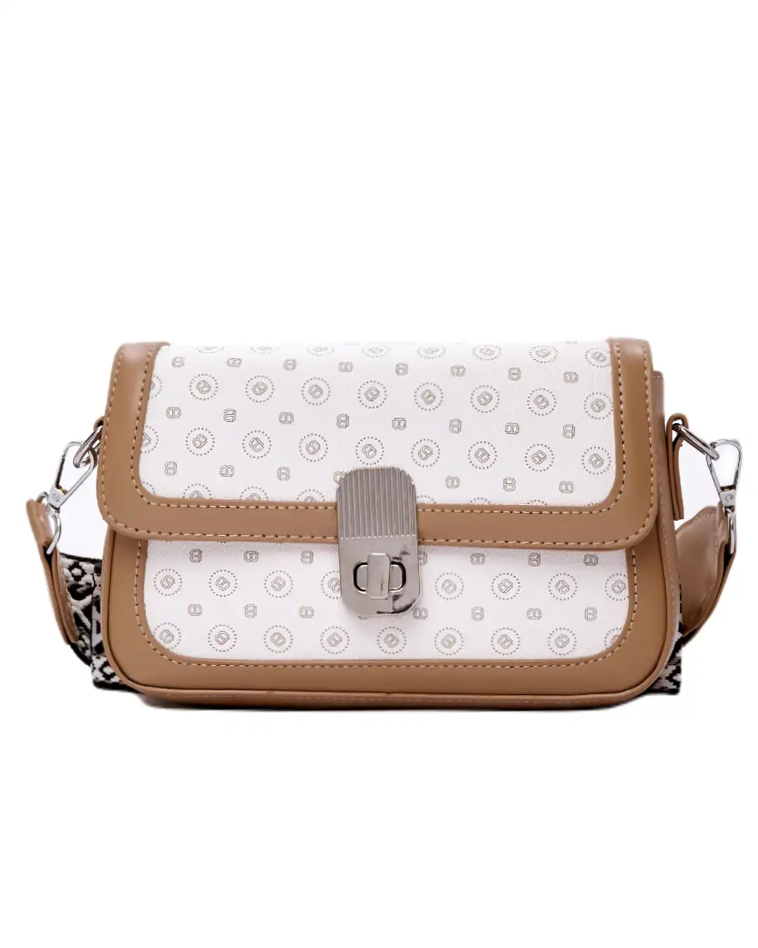 Τσάντα χιαστί-χειρός  SW8909 – Ασπρο