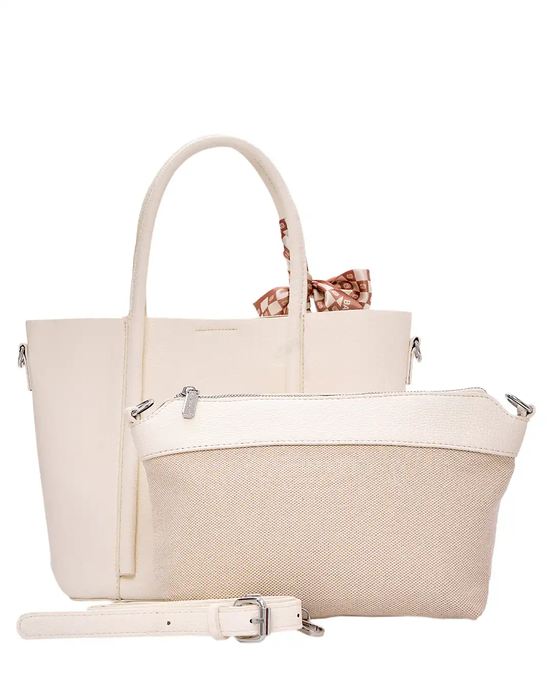 Τσάντα ώμου 0193# - Μπέζ