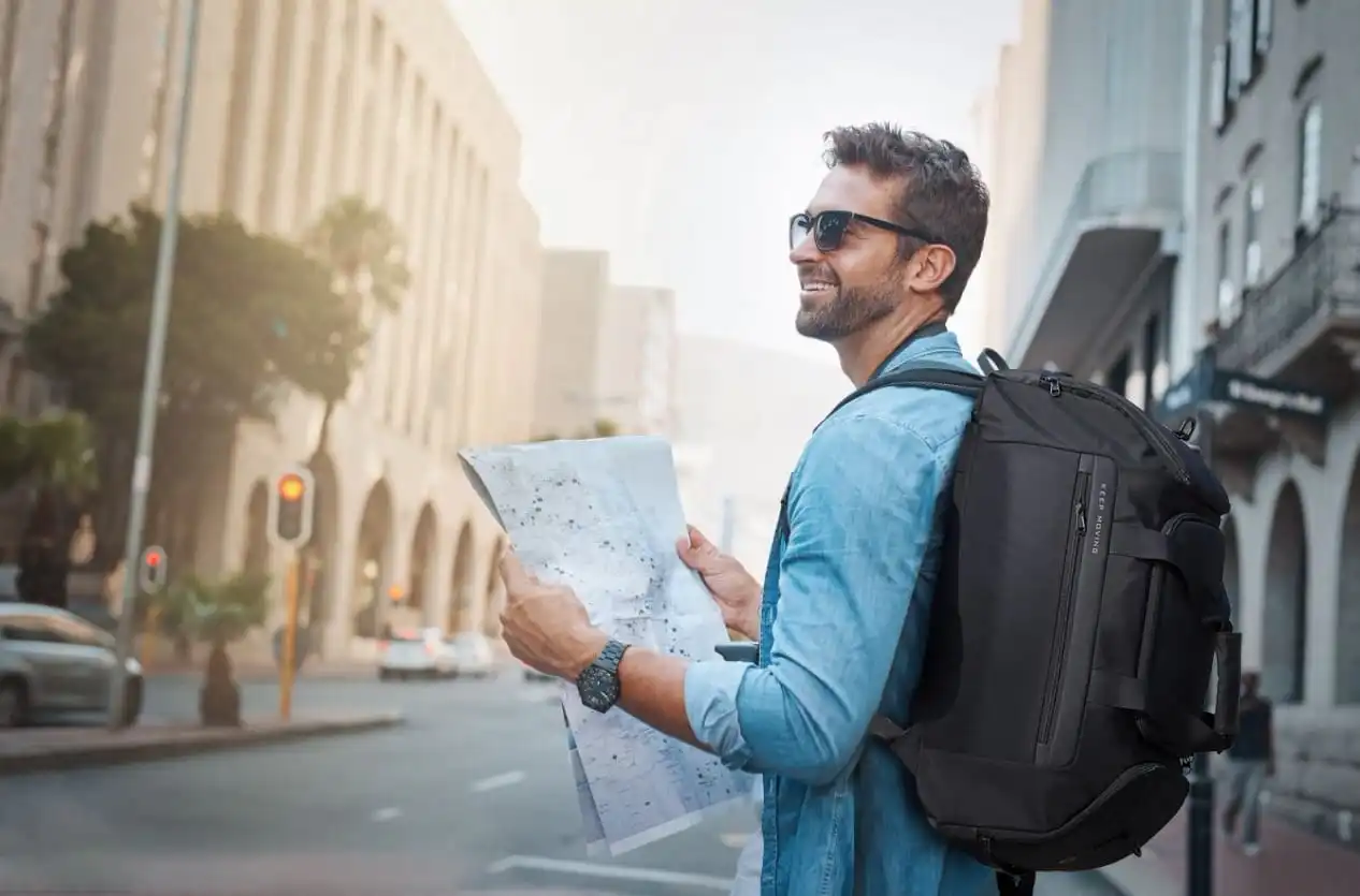 Σακβουαγιάζ/Σακίδιο πλάτης Bange 7088 μαύρο