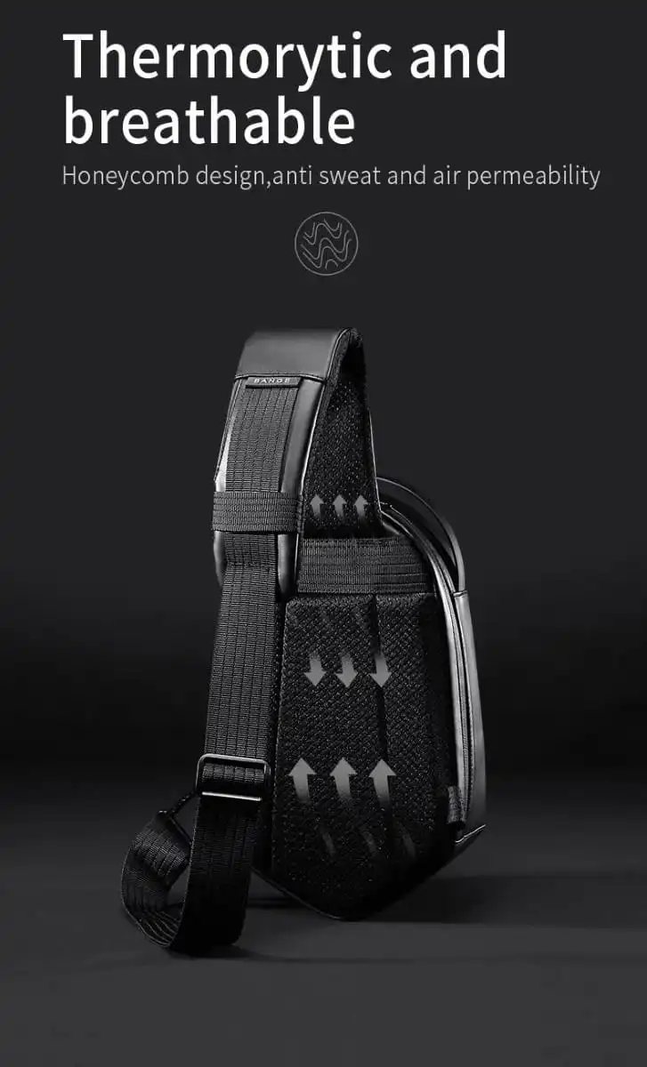 Τσαντάκι ώμου χιαστί crossbody Bange 7213 μαύρο