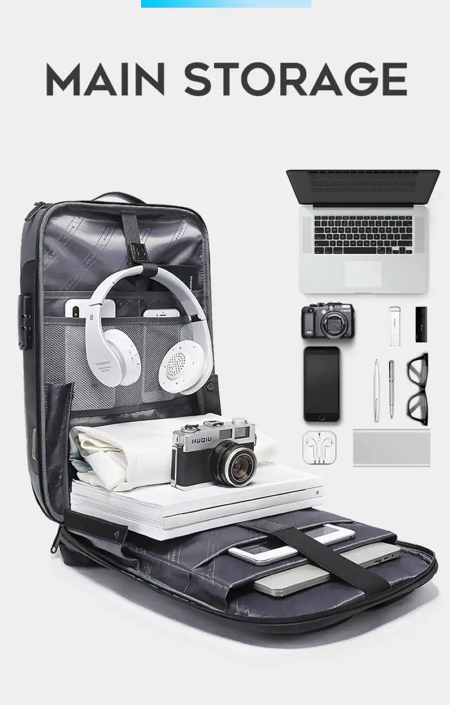 Σακίδιο πλάτης 23L Laptop 15,6” Bange 7216 μπλέ σκούρο