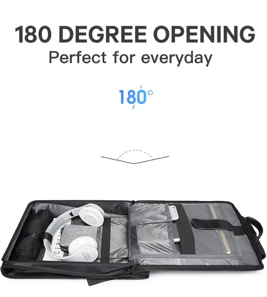 Σακίδιο πλάτης 11L Laptop 14” Bange 7252 μαύρο