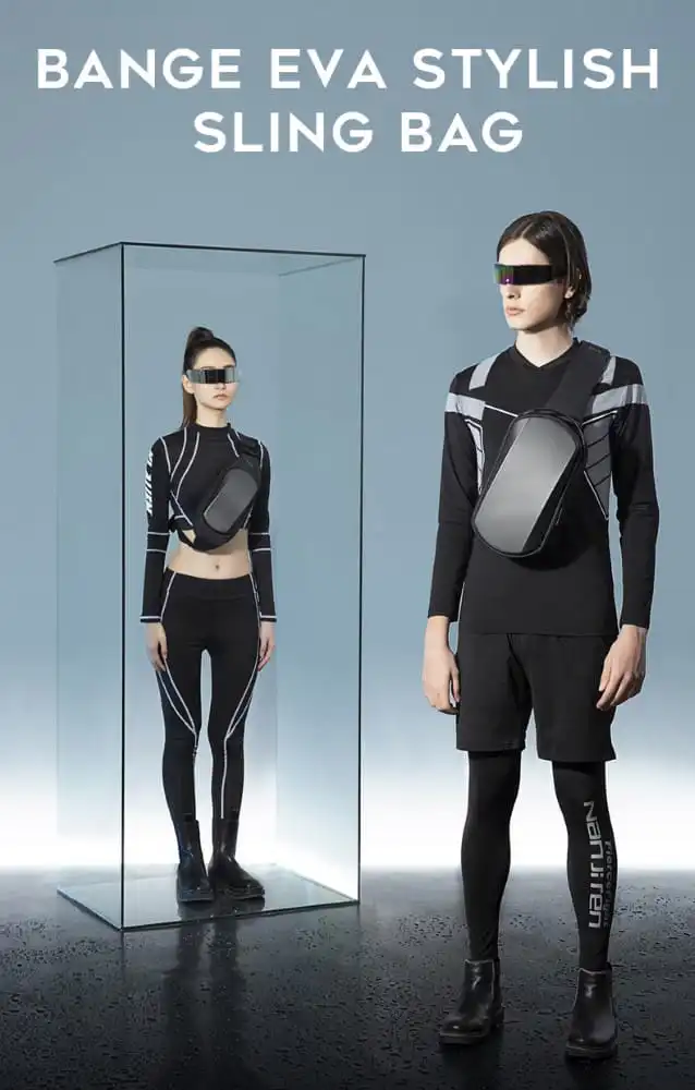 Τσαντάκι ώμου χιαστί crossbody Bange 7256 μαύρο