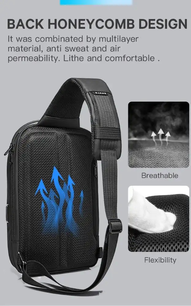 Τσαντάκι ώμου χιαστί crossbody Bange 7258 μαύρο