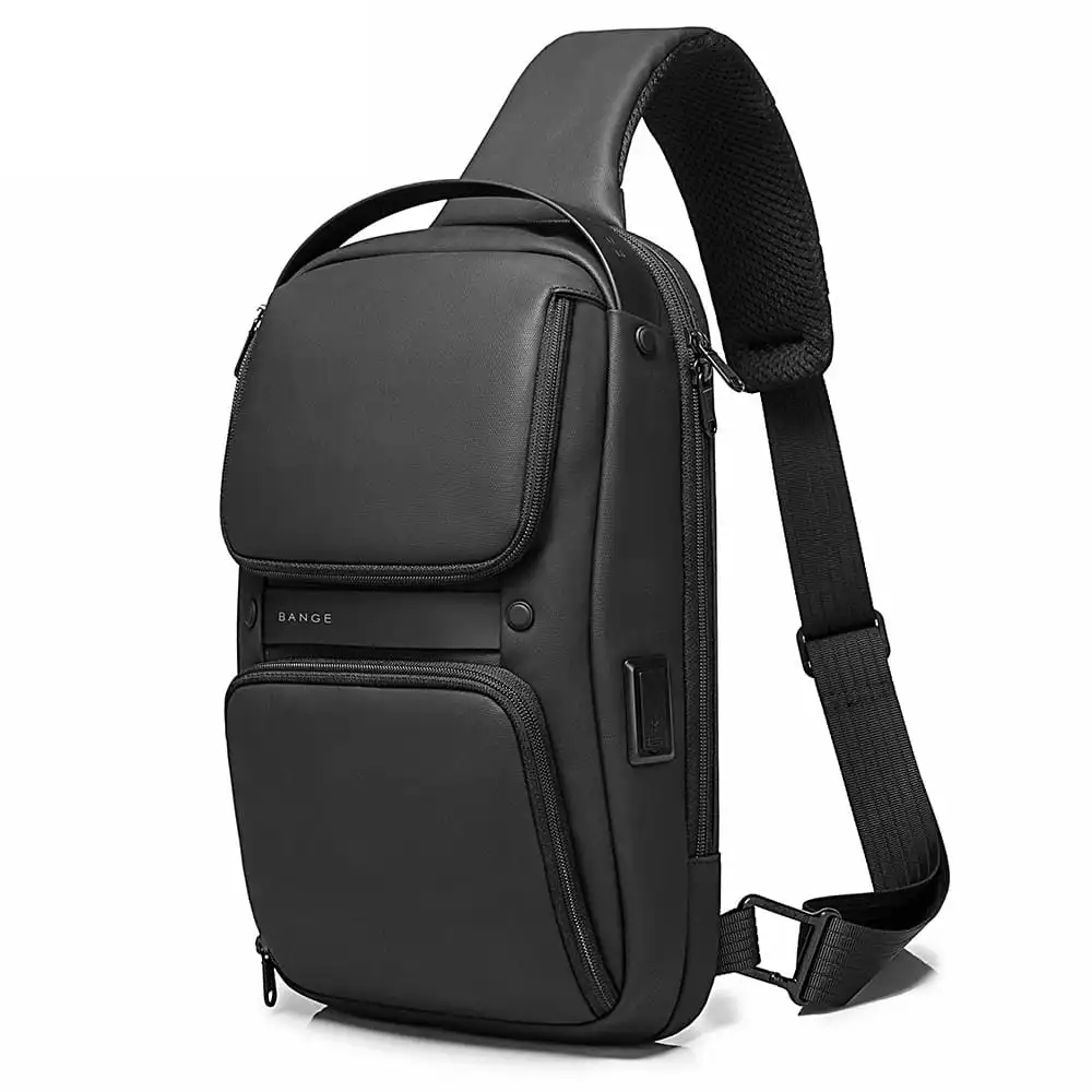 Τσαντάκι ώμου χιαστί crossbody Bange 7258 μαύρο Τσαντάκι ώμου χιαστί crossbody Bange 7258 μαύρο