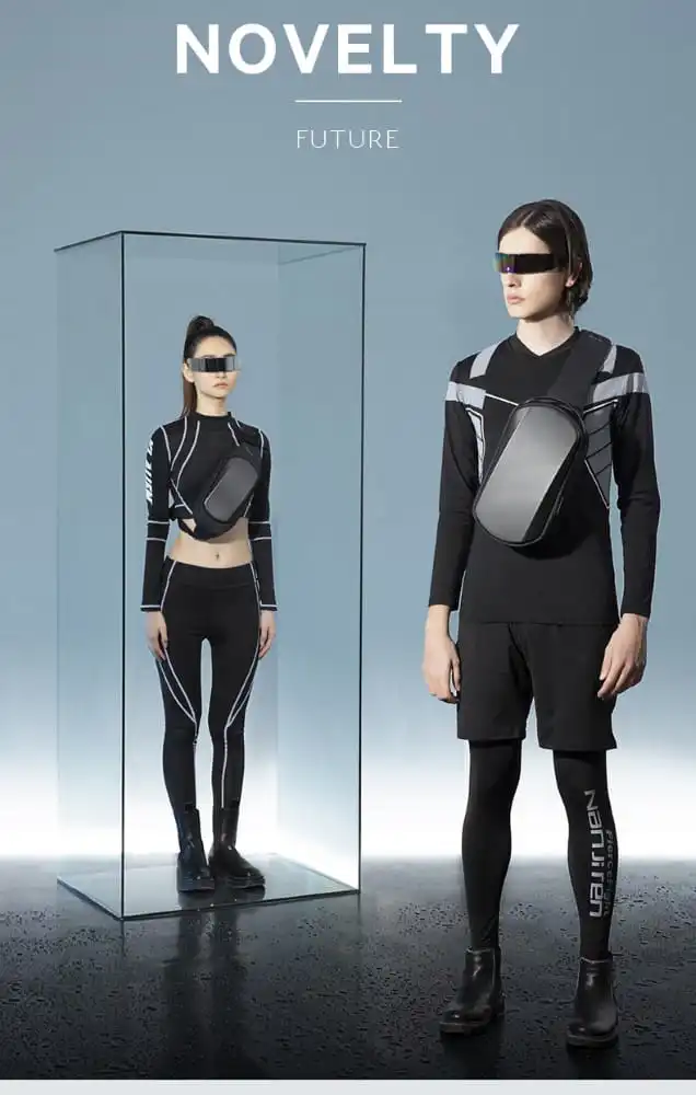 Τσαντάκι μέσης Bange 7266 μαύρο