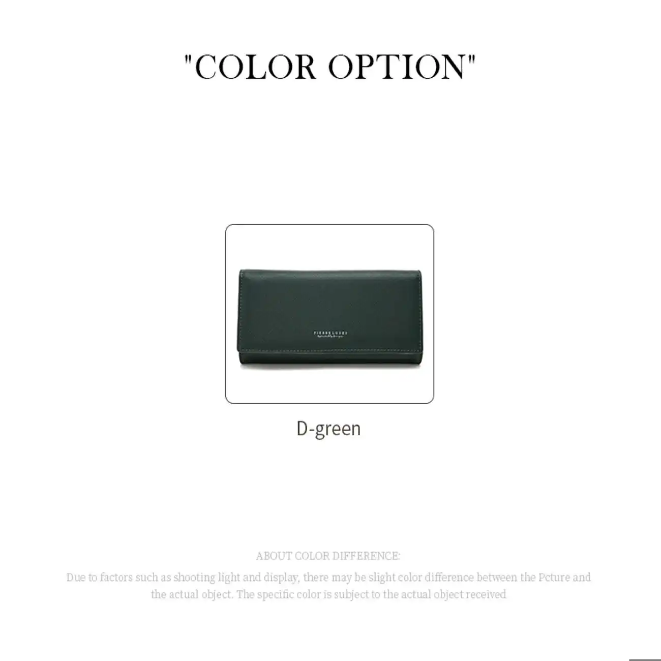 Γυναικείo πορτοφόλι Pierre Loues 728-118 πράσινο