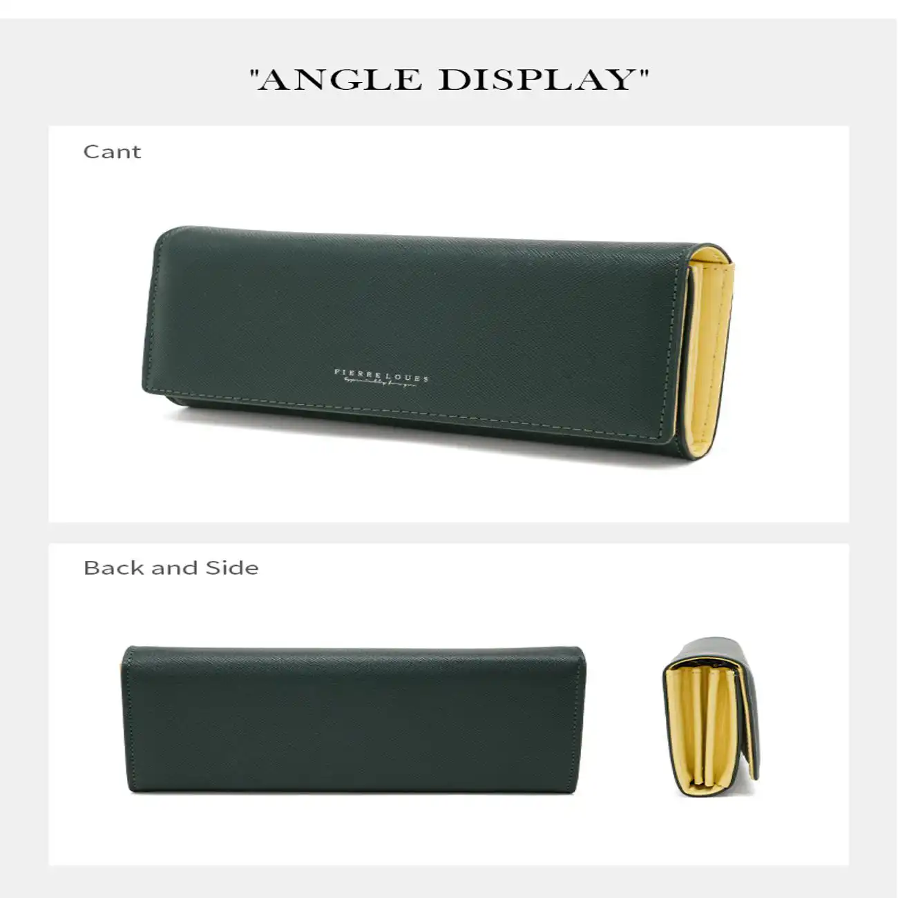 Γυναικείo πορτοφόλι Pierre Loues 728-118 πράσινο