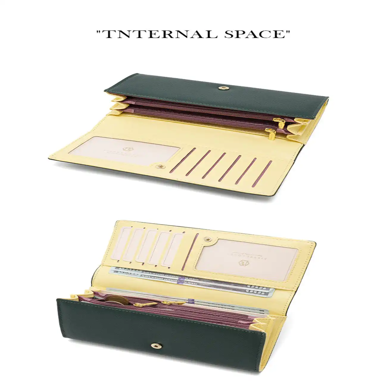 Γυναικείo πορτοφόλι Pierre Loues 728-118 πράσινο