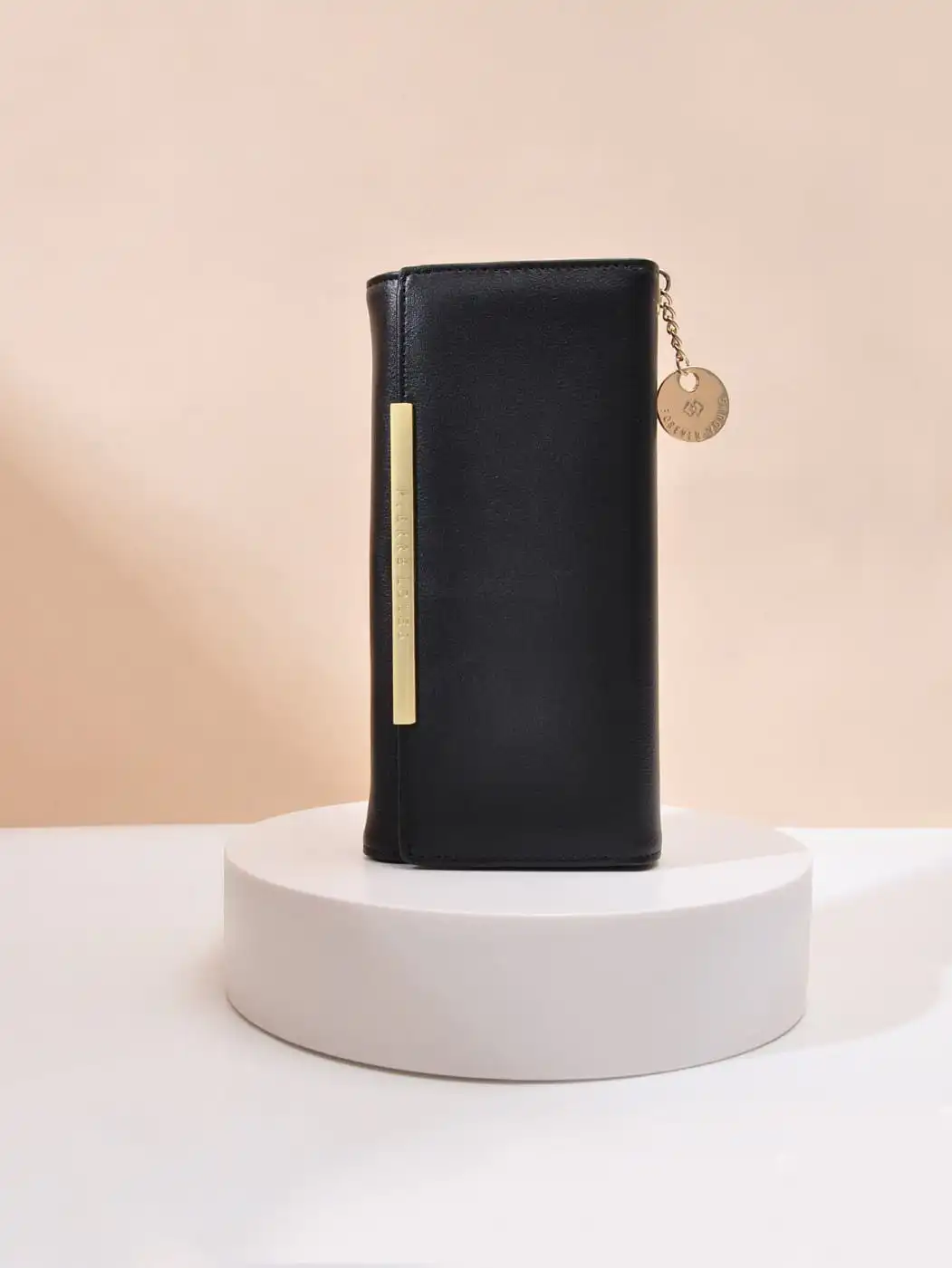 Γυναικείο πορτοφόλι Pierre Loues 728-18 μαύρο Γυναικείο πορτοφόλι Pierre Loues 728-18 μαύρο