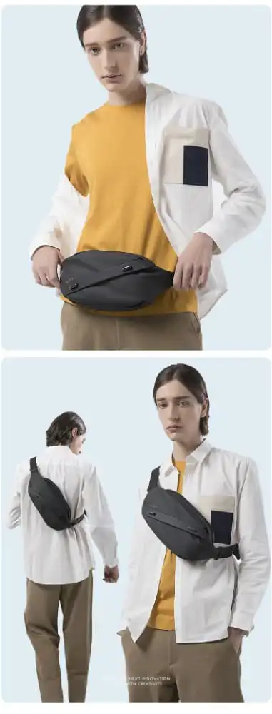 Τσαντάκι μέσης Bange 7295 μαύρο