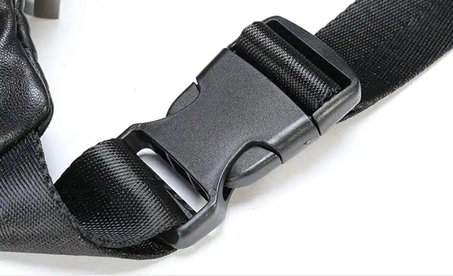 Δερμάτινο τσαντάκι μέσης Cardinal 7312 μαύρο