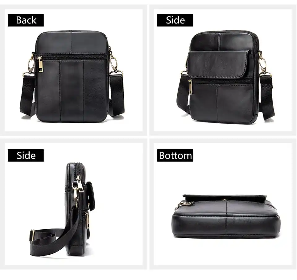 Δερμάτινο τσαντάκι ώμου Cardinal 7350 μαύρο Δερμάτινο τσαντάκι ώμου Cardinal 7350 μαύρο