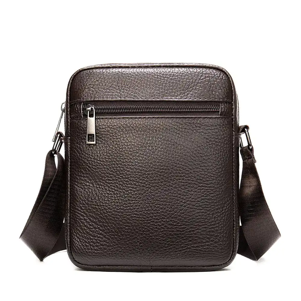 Δερμάτινο τσαντάκι ώμου Cardinal 7362 καφέ