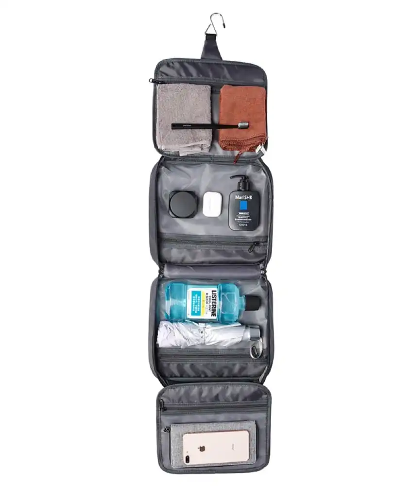 Κρεμαστή ταξιδιωτική τσάντα/νεσεσέρ Bange 7529 μαύρο