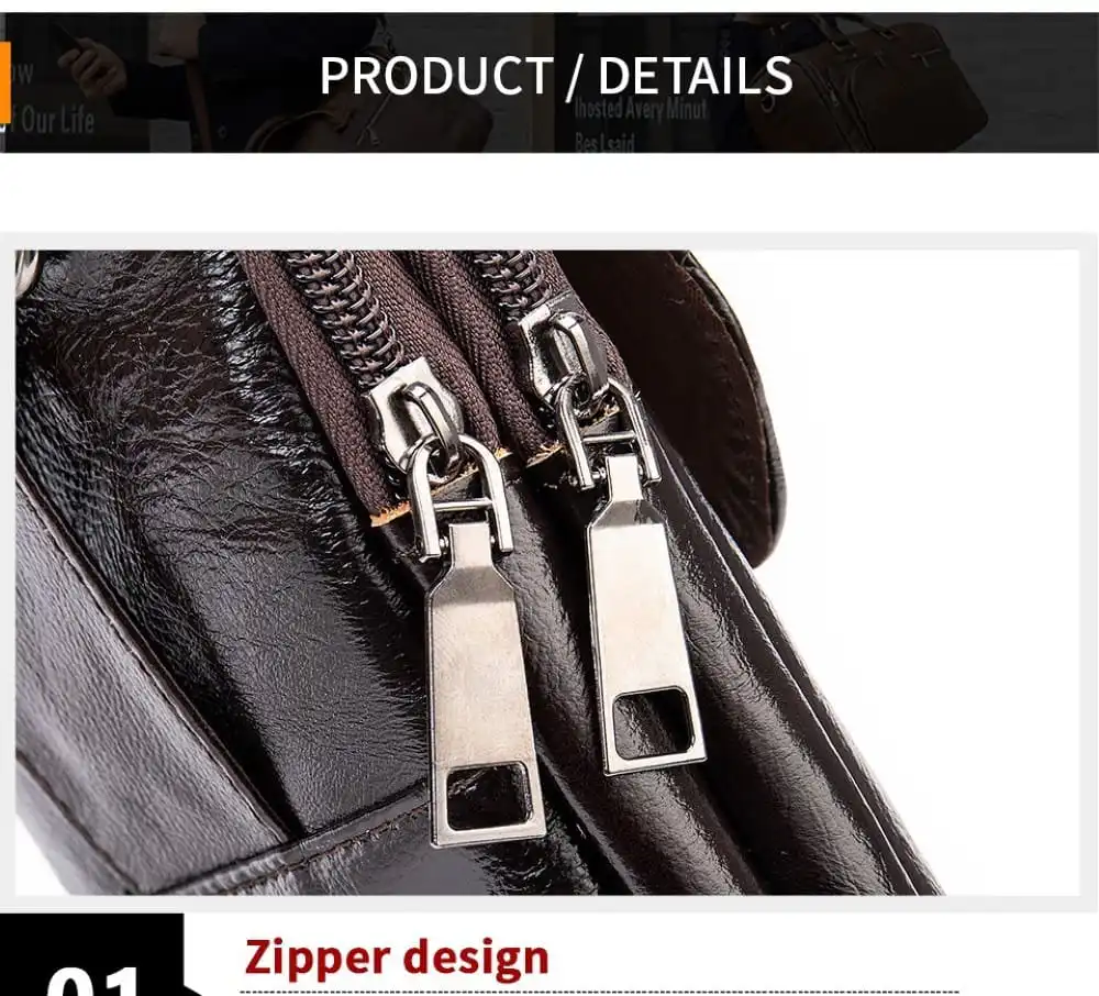 Δερμάτινο τσαντάκι ώμου Cardinal 7538 coffee