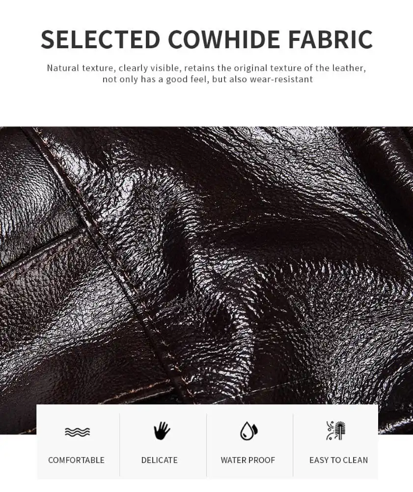 Δερμάτινο τσαντάκι ώμου Cardinal 7538 coffee