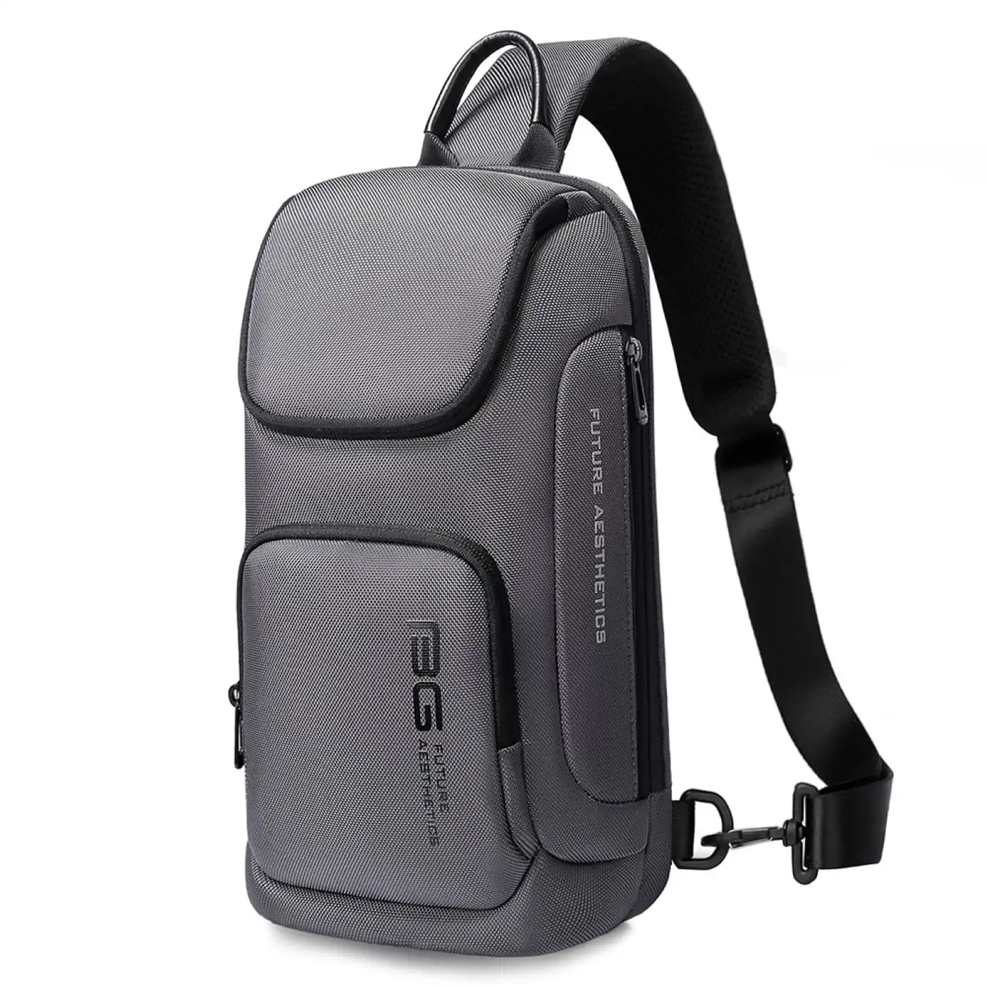 Τσαντάκι ώμου χιαστί crossbody Bange 7565 γκρί Τσαντάκι ώμου χιαστί crossbody Bange 7565 γκρί