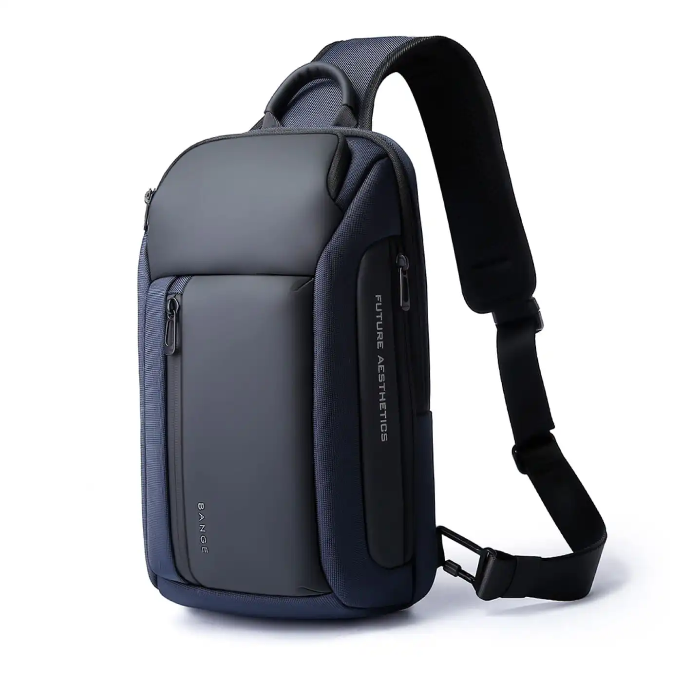 Τσαντάκι ώμου χιαστί crossbody Bange 7566 μπλέ Τσαντάκι ώμου χιαστί crossbody Bange 7566 μπλέ