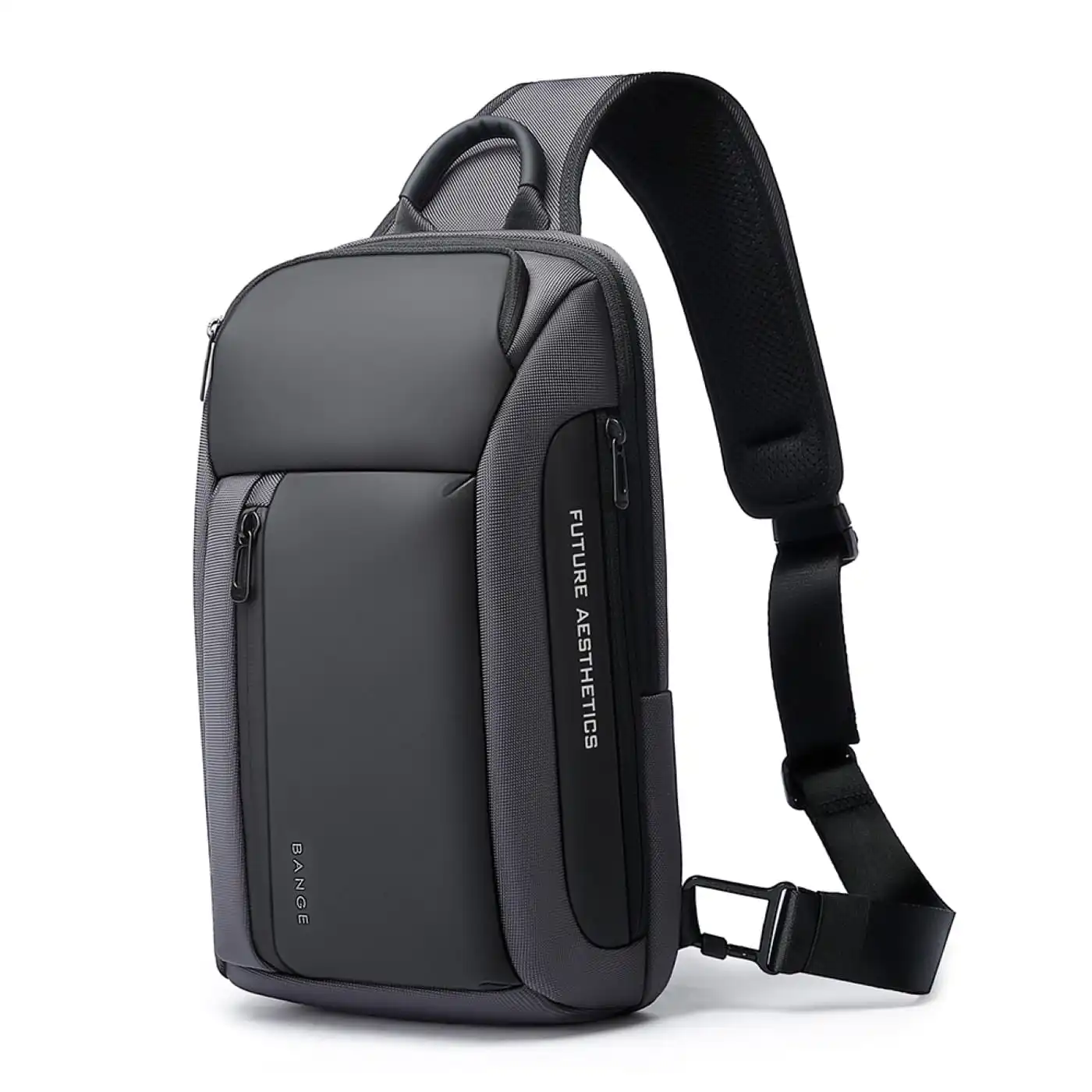 Τσαντάκι ώμου χιαστί crossbody Bange 7566 γκρί Τσαντάκι ώμου χιαστί crossbody Bange 7566 γκρί