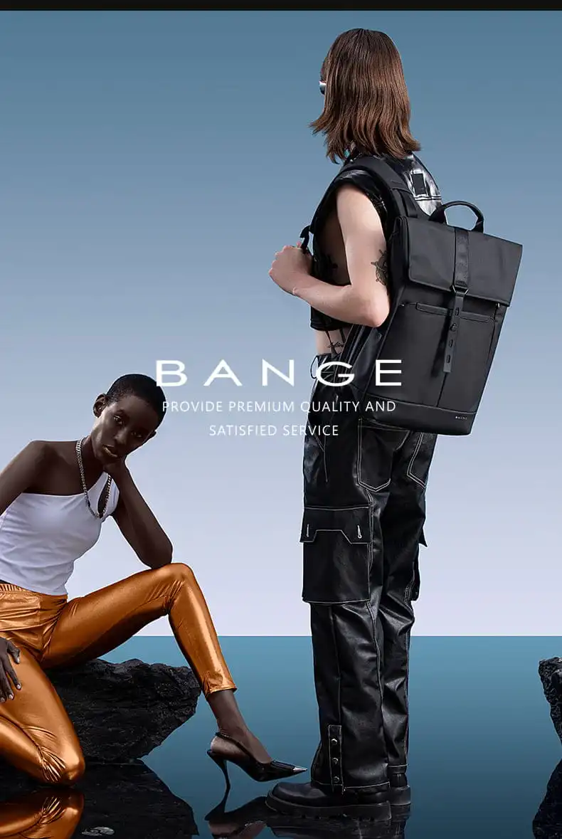 Σακίδιο πλάτης 24L Laptop 15,6” Bange 7700 μαύρο