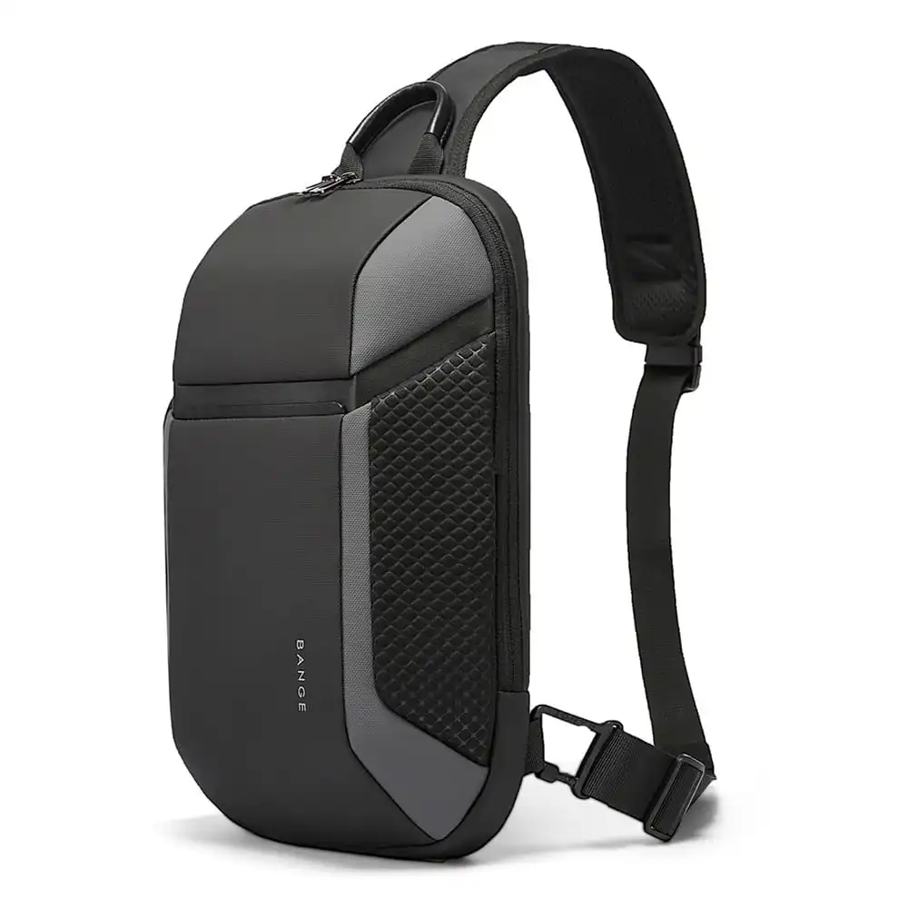 Τσαντάκι ώμου χιαστί crossbody Bange 7721 γκρί