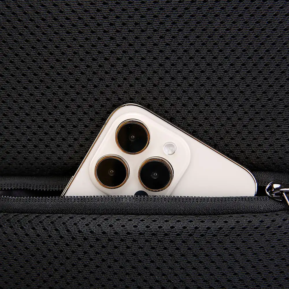 Τσαντάκι ώμου χιαστί crossbody Bange 7795 μαύρο