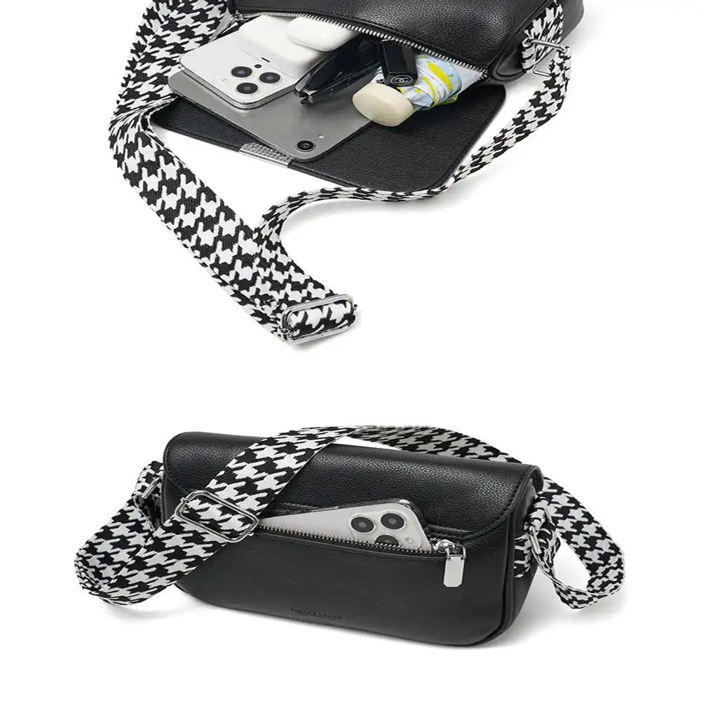 Γυναικεία Τσάντα Χιαστί Pierre Loues PL782-138 μαύρο