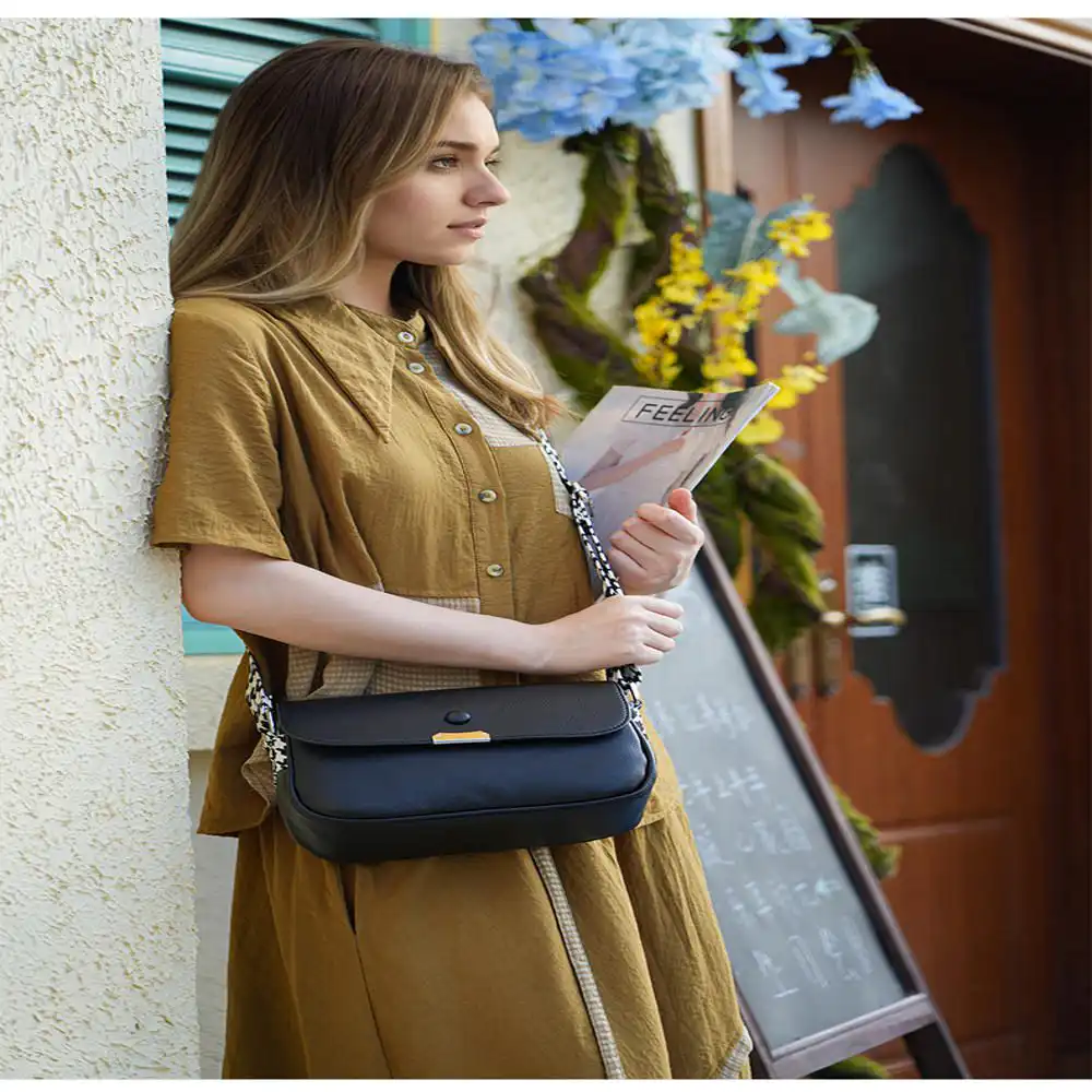 Γυναικεία Τσάντα Χιαστί Pierre Loues PL782-138 μαύρο