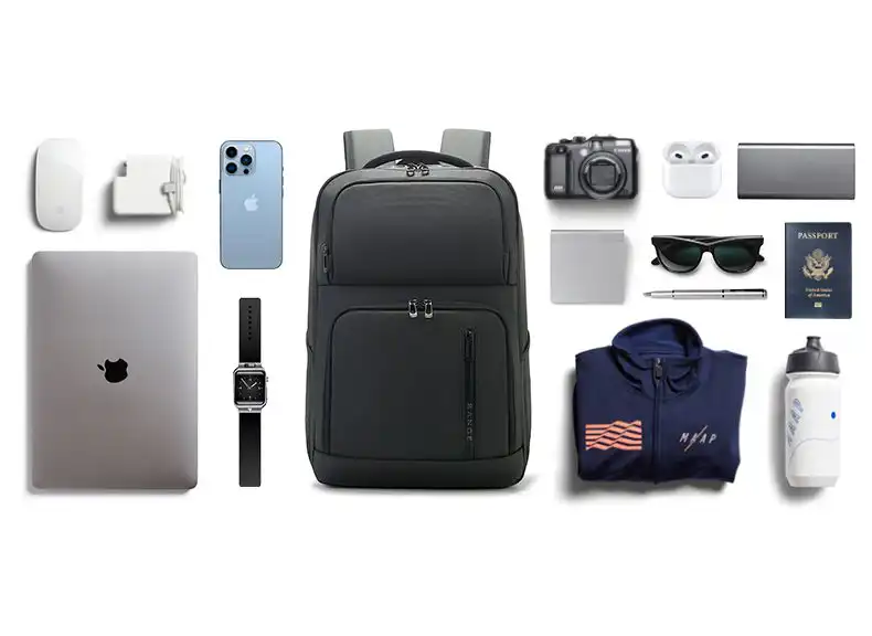 Σακίδιο πλάτης 20L Laptop 15,6” Bange 7822 μαύρο