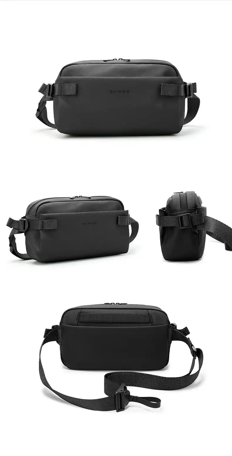 Τσαντάκι μέσης Bange 7837 μαύρο