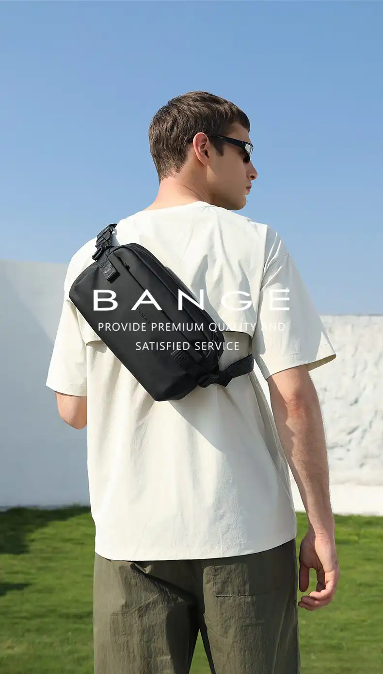 Τσαντάκι μέσης Bange 7837 μαύρο Τσαντάκι μέσης Bange 7837 μαύρο