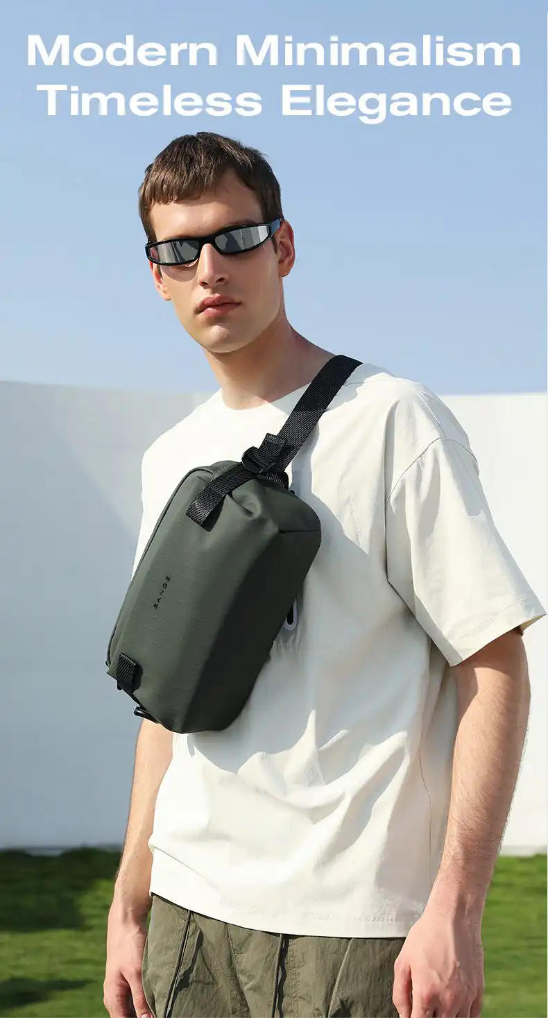 Τσαντάκι μέσης Bange 7837 χακί Τσαντάκι μέσης Bange 7837 χακί