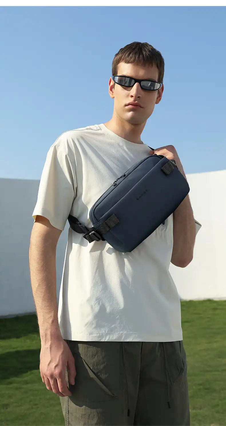 Τσαντάκι μέσης Bange 7837 μπλε Τσαντάκι μέσης Bange 7837 μπλε