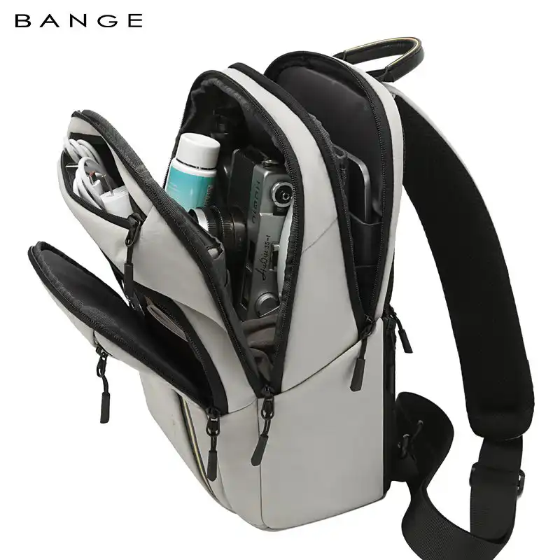 Τσαντάκι Στήθους Bange 7868 γκρι