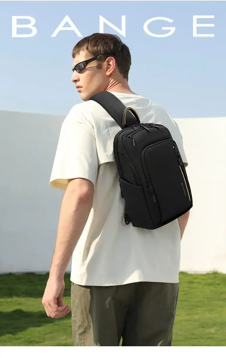 Τσαντάκι Στήθους Bange 7868 μαύρο Τσαντάκι Στήθους Bange 7868 μαύρο