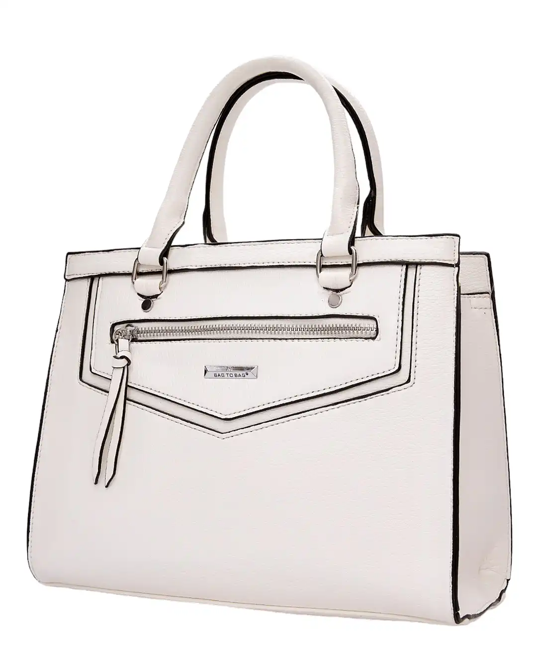 Τσάντα χειρός QR-23963 – Ασπρο