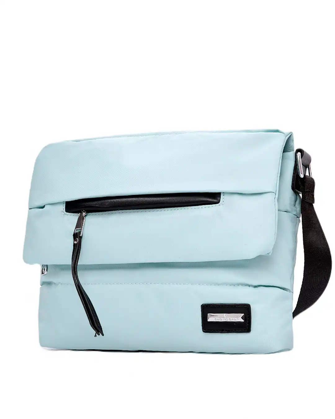Τσάντα χιαστι με αδιάβροχο ύφασμα-KX2235 – Γαλάζιο