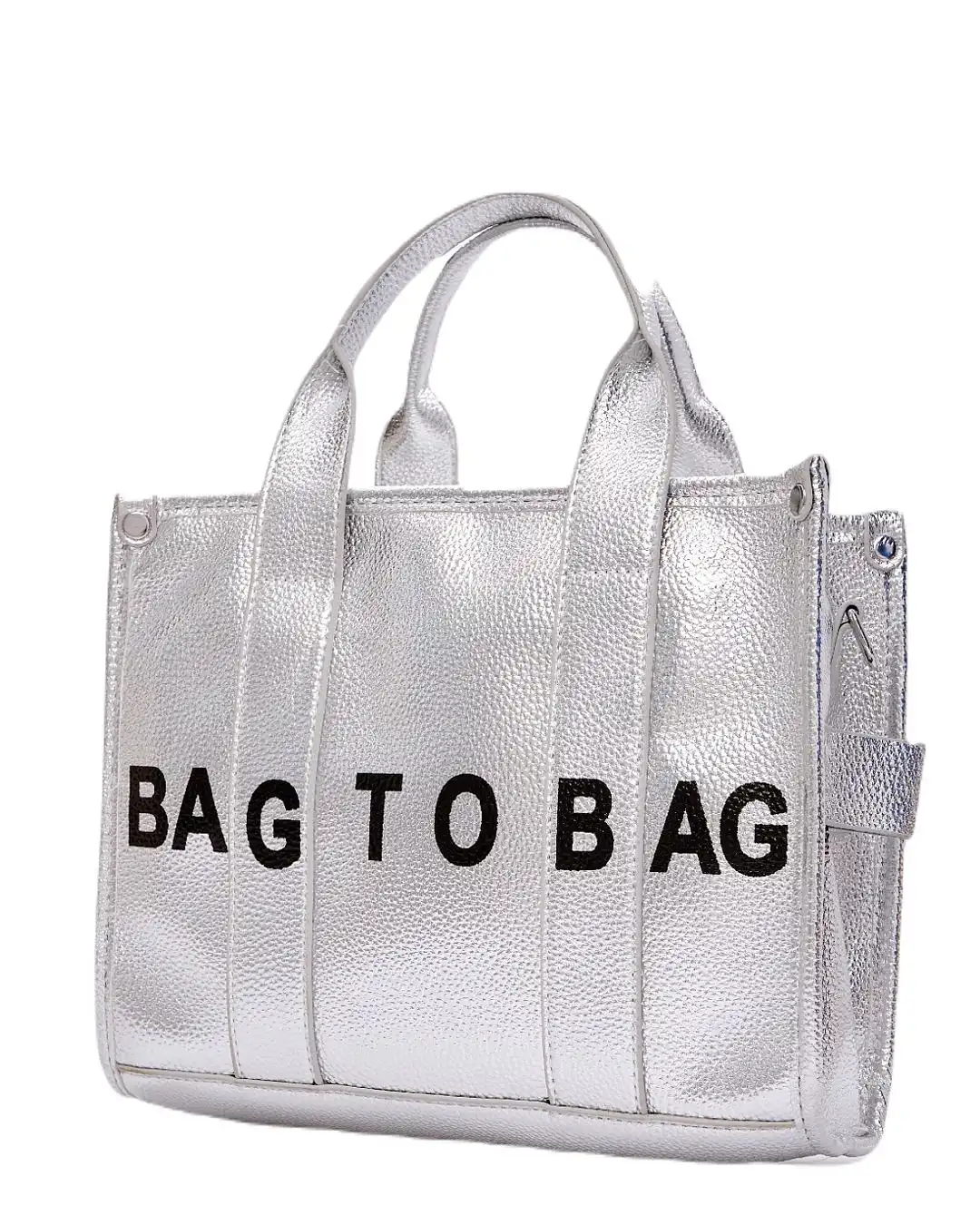 Τσάντα χειρός SW8901 – Ασημί