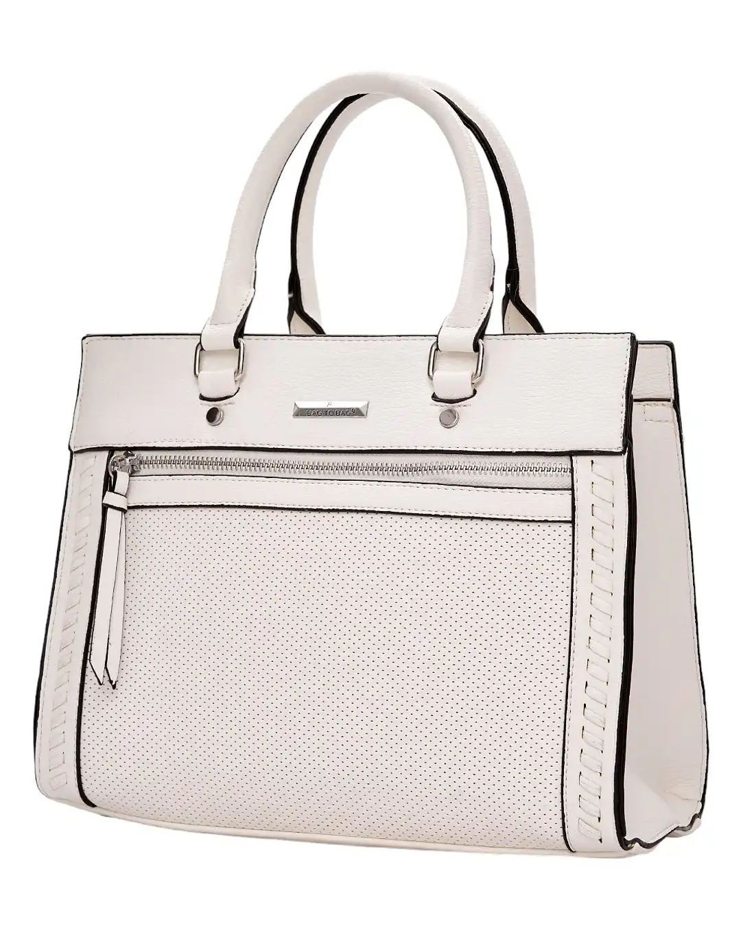 Τσάντα χειρός QR-23962 – Ασπρο