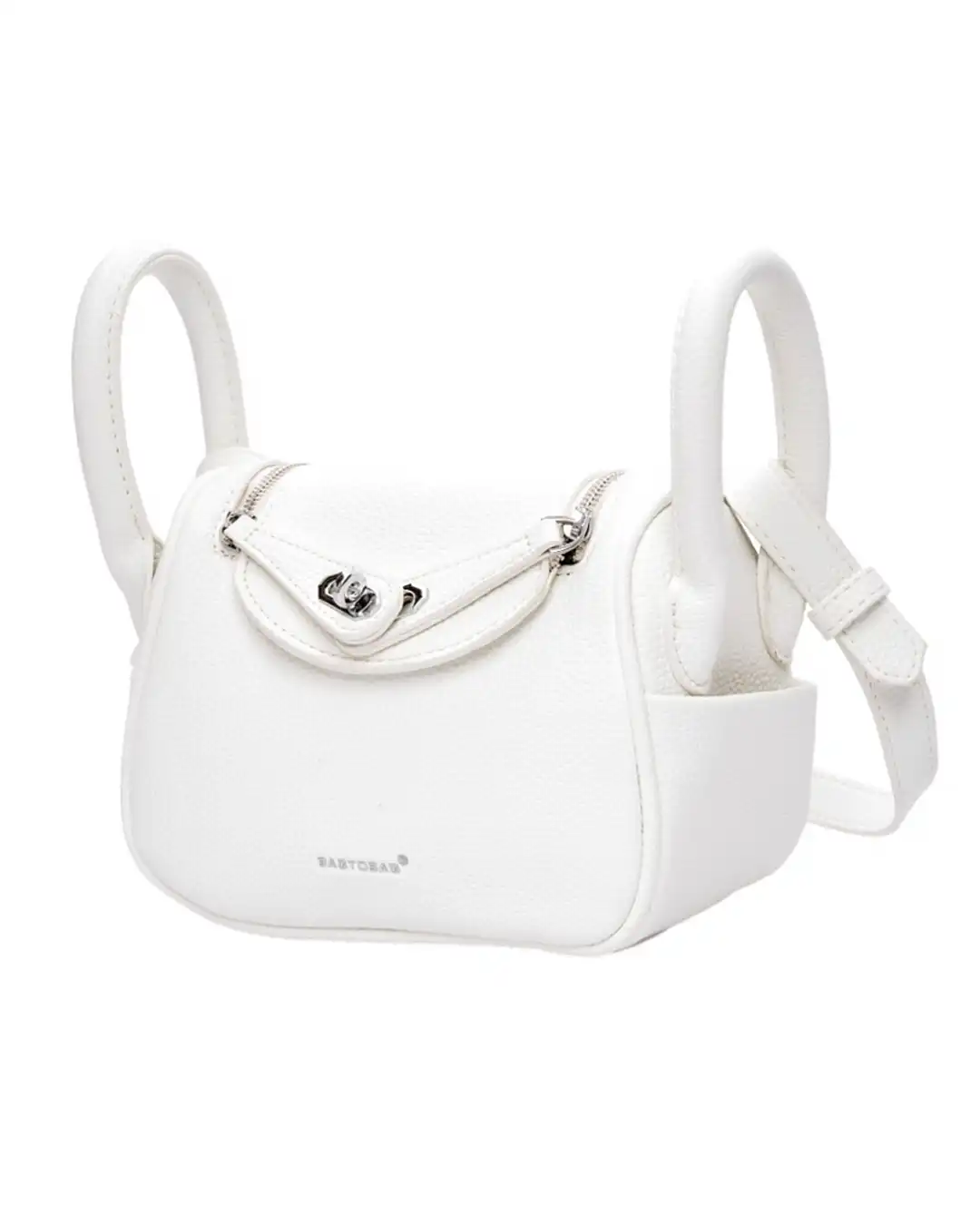 Τσάντα χιαστί KX2306 – Ασπρο