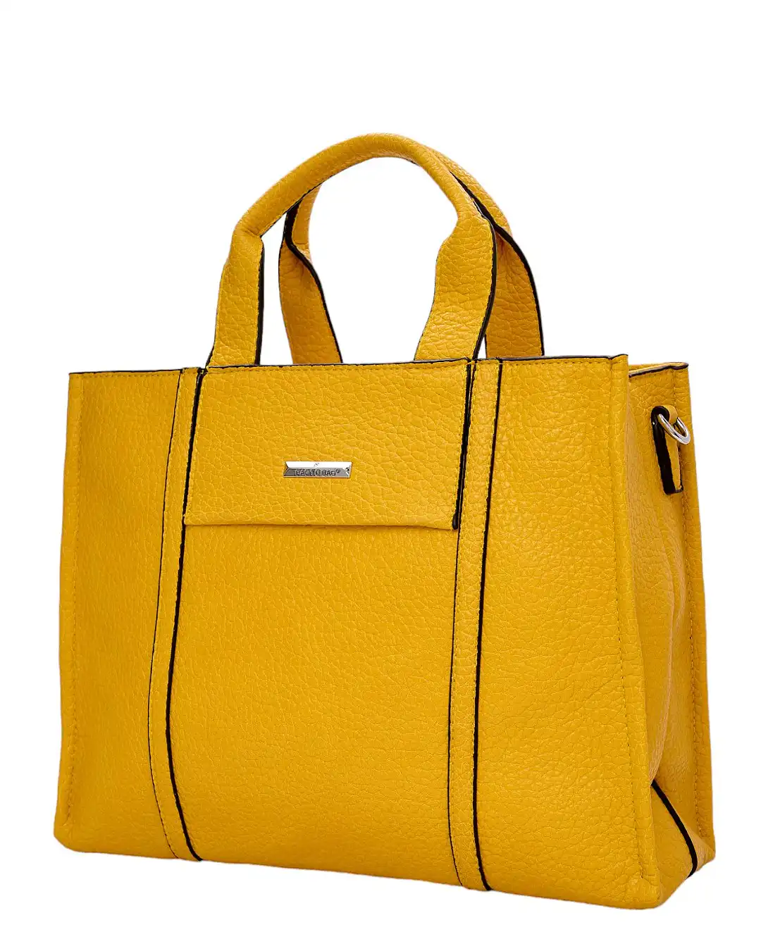 Τσάντα χειρός P-6115 – Κίτρινο