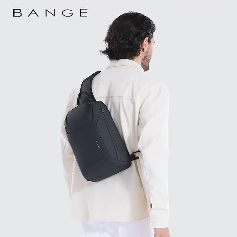 Τσάντα χιαστί crossbody Bange 8031 μαύρο