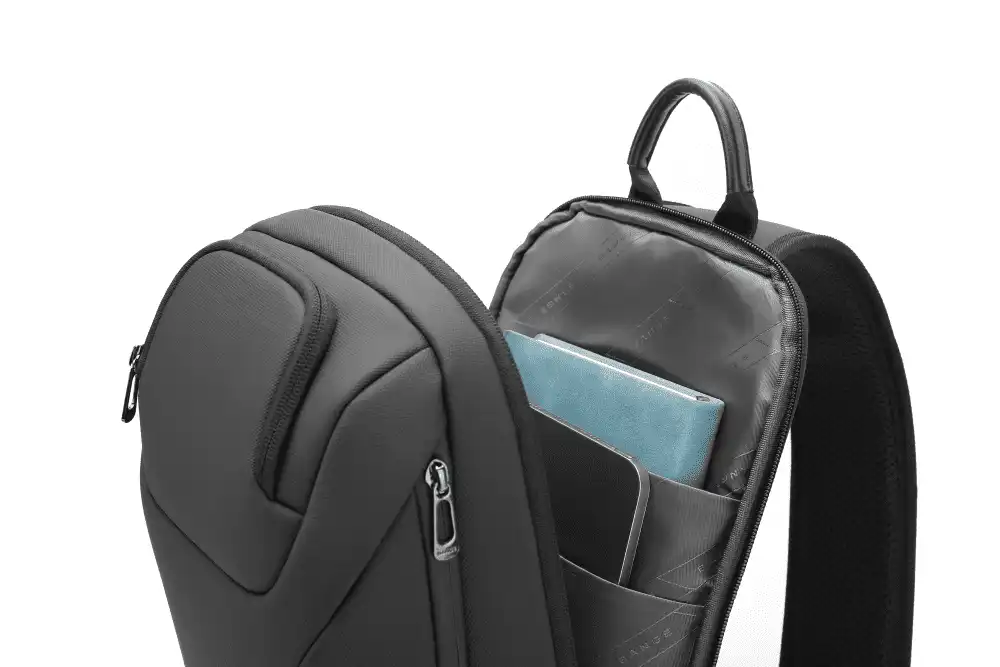 Τσάντα χιαστί crossbody Bange 8031 μαύρο