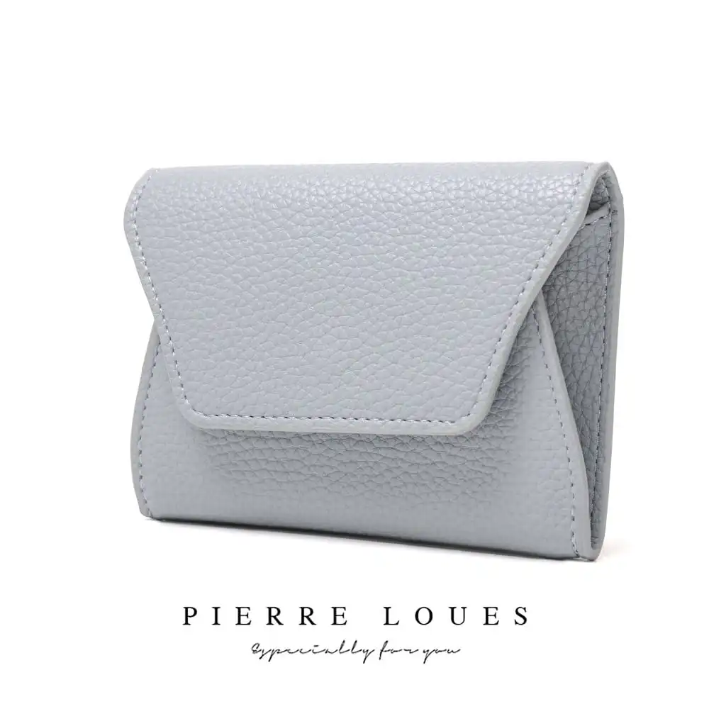 Γυναικεία καρτοθήκη Pierre Loues 805-49 μπλε