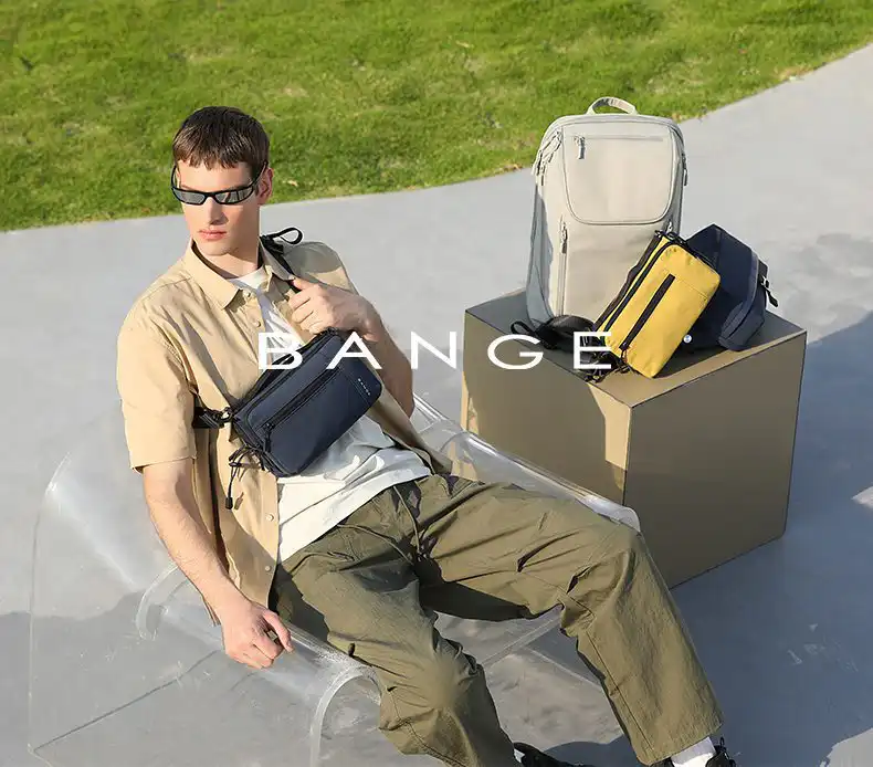 Τσαντάκι ώμου crossbody Bange 8089-1 μπλε