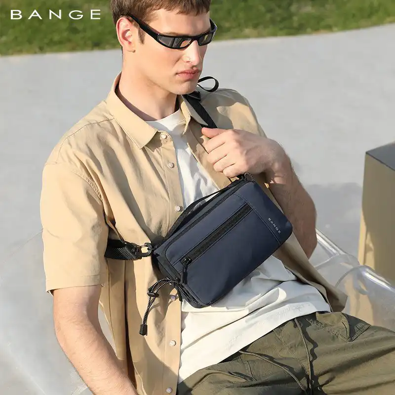Τσαντάκι ώμου crossbody Bange 8089-1 μπλε Τσαντάκι ώμου crossbody Bange 8089-1 μπλε
