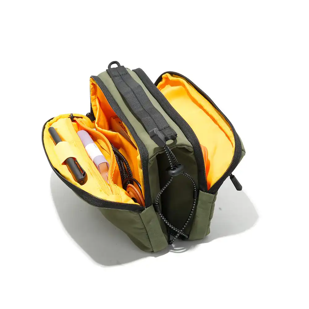 Τσαντάκι ώμου crossbody Bange 8089-1 χακί Τσαντάκι ώμου crossbody Bange 8089-1 χακί