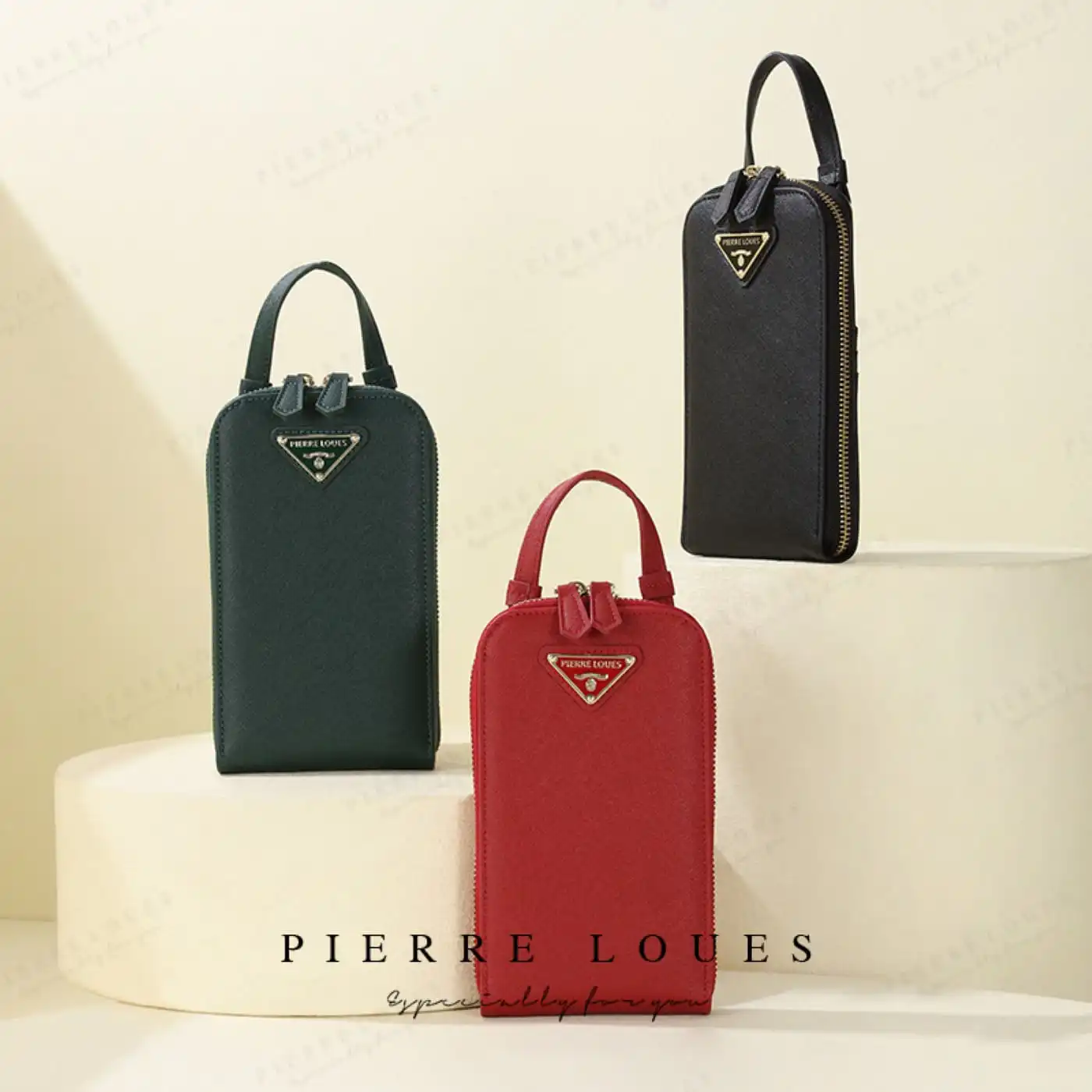 Γυναικεία Τσάντα Χιαστί Pierre Loues 811-52 μαύρο Γυναικεία Τσάντα Χιαστί Pierre Loues 811-52 μαύρο