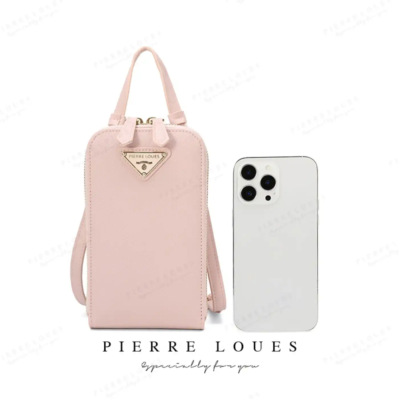 Γυναικεία Τσάντα Χιαστί Pierre Loues 811-52 μαύρο